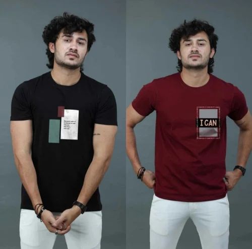 Pack of 2 Printed T-Shirts